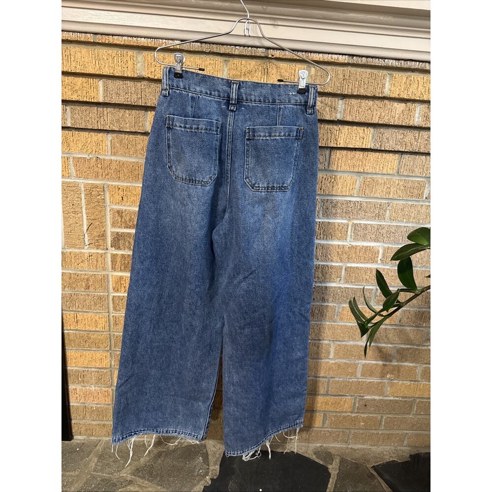 Habitual Womens Baltic Size 2 Denim Jeans Wide-Leg High-Waisted Casual Style - Picture 5 of 9